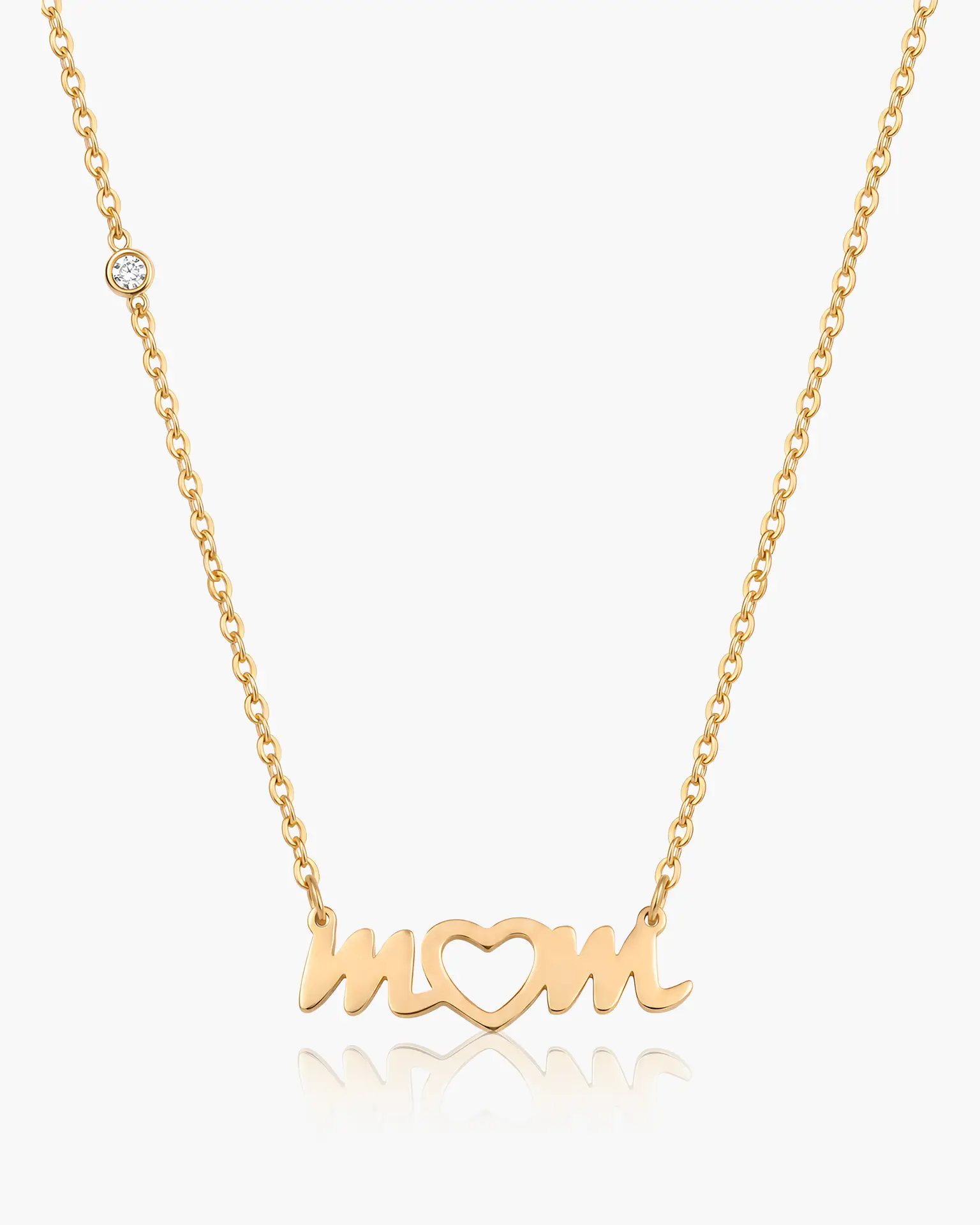 שרשרת MOM | זהב 14K – תמונה 4